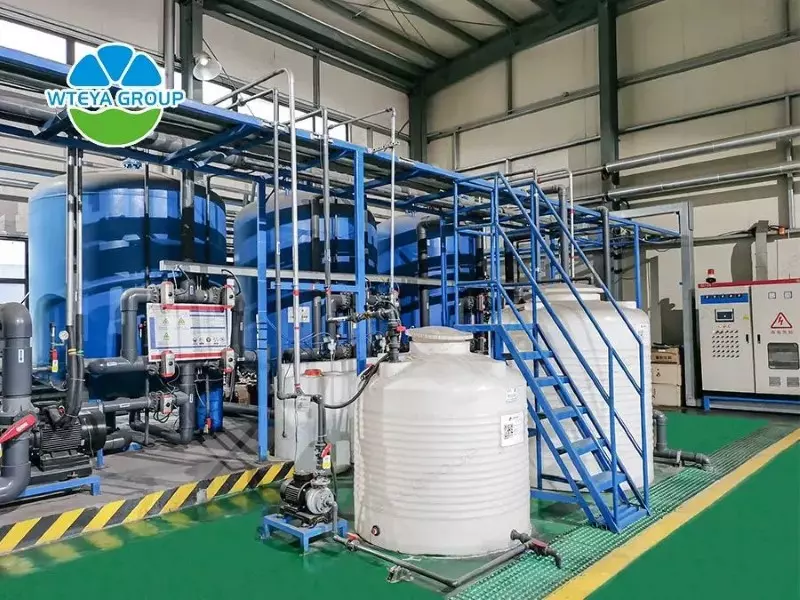 Electronic semiconductor water treatment system - the key to your success!